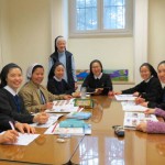 Motherhouse community welcomes new language students, Rome, Italy