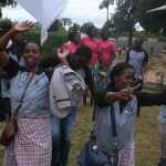 Funcionários Notre Dame Mwana Une Rukariro celebram o Dia Internacional do Trabalho!
