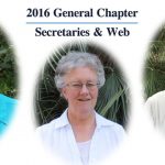 2016 General Chapter : Secretaries&Web