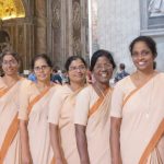 Pilgerinnen aus Indien, Rom, Italien