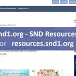 New Video updated in SND Resources: resources.snd1.org