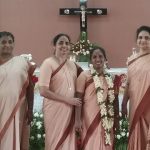 Schwester Mary Prima berichtet über die Feier ihrer ewigen Profess, Patna, Indien